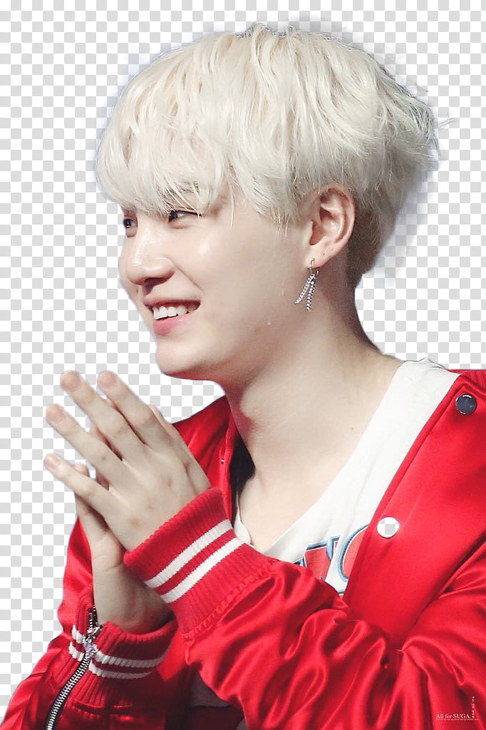 SUGA BTS transparent background PNG clipart