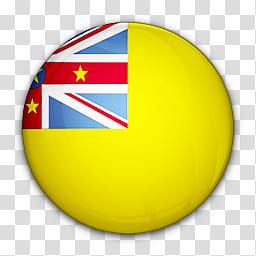 World Flag Icons, flag of Niue transparent background PNG clipart