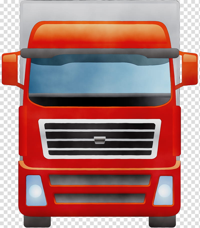 Cargo Vehicle Truck Bumper, Watercolor, Paint, Wet Ink, Box Truck, Transport, Auto Part transparent background PNG clipart