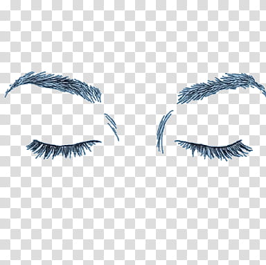 person with eyes close illustration transparent background PNG clipart