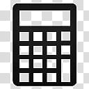 Devine Icons Part , black calculator transparent background PNG clipart