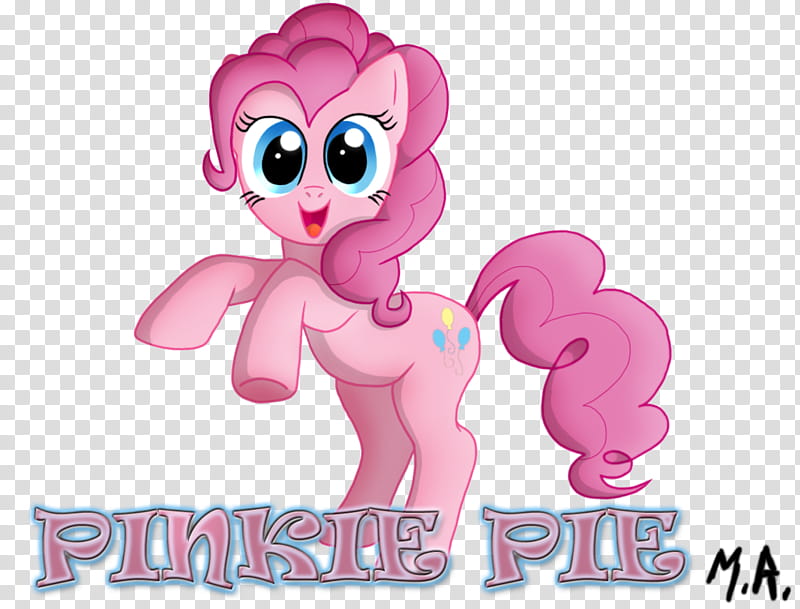 Pinkie Pie Most Funniest Pony transparent background PNG clipart