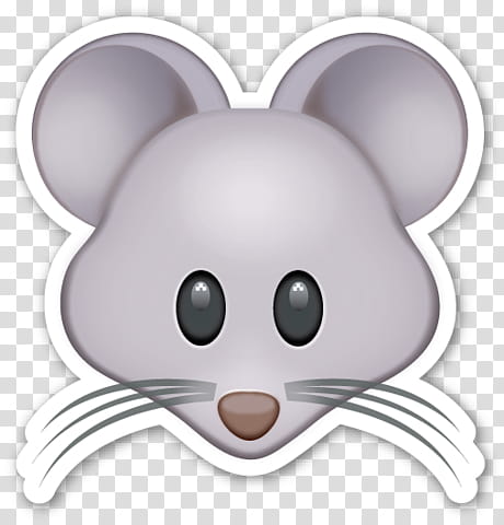 EMOJI STICKER , rat transparent background PNG clipart