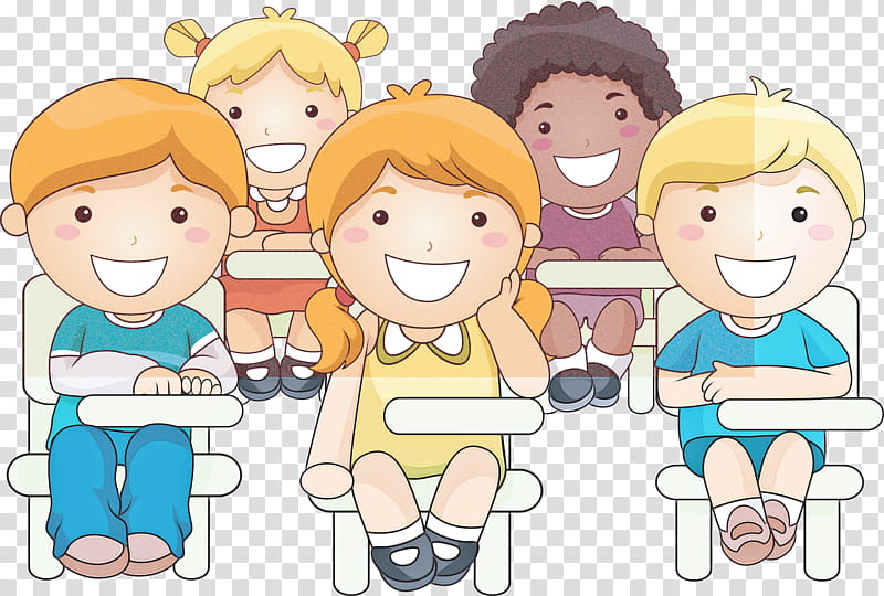 social group cartoon people child sharing, Interaction, Line, Fun transparent background PNG clipart