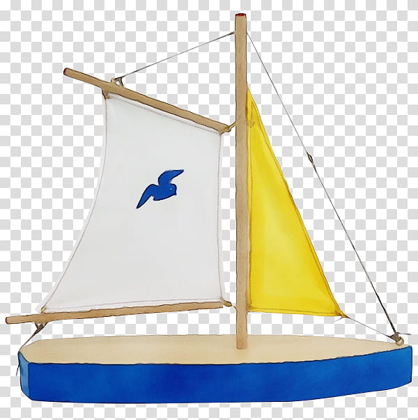 boat vehicle sail watercraft sailboat, Watercolor, Paint, Wet Ink, Mast transparent background PNG clipart