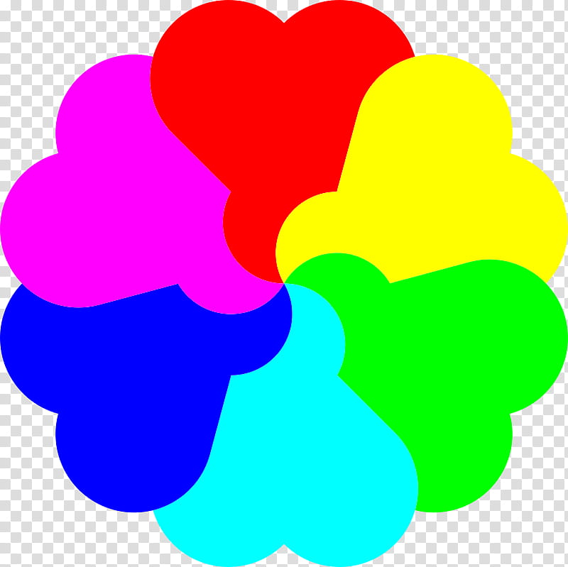 Rainbow Color, ROYGBIV, Rainbow Heart Magnet, Green, Hue, Magenta transparent background PNG clipart
