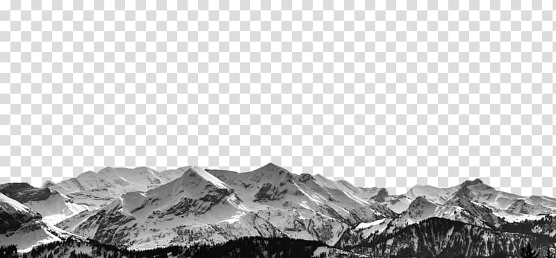 , snow cap mountains transparent background PNG clipart