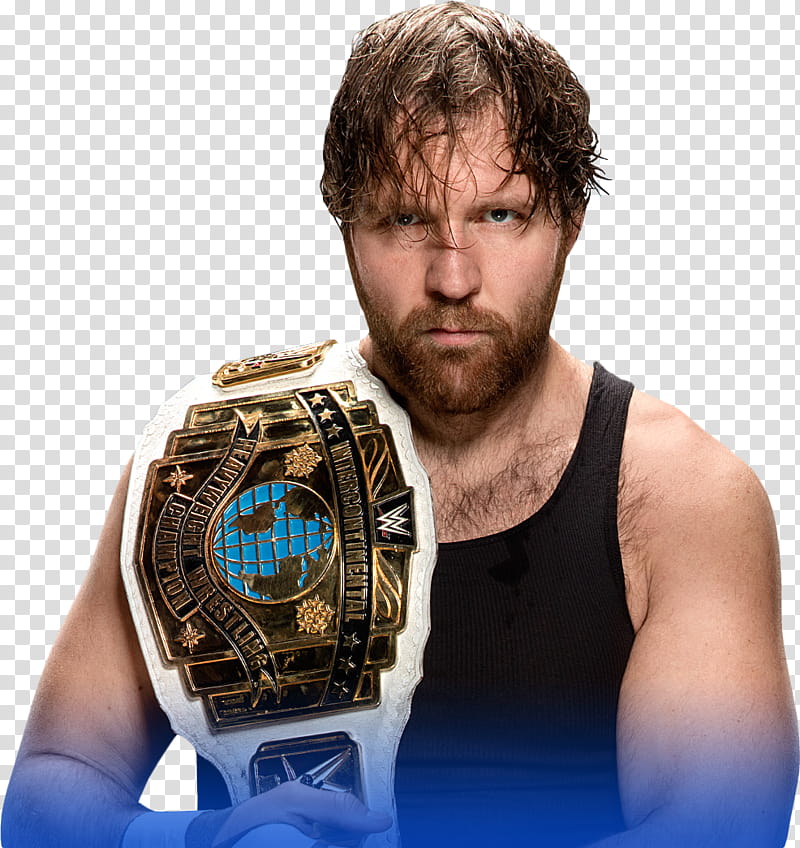 Dean Ambrose SDLIVE Intercontinental Champion transparent background PNG clipart