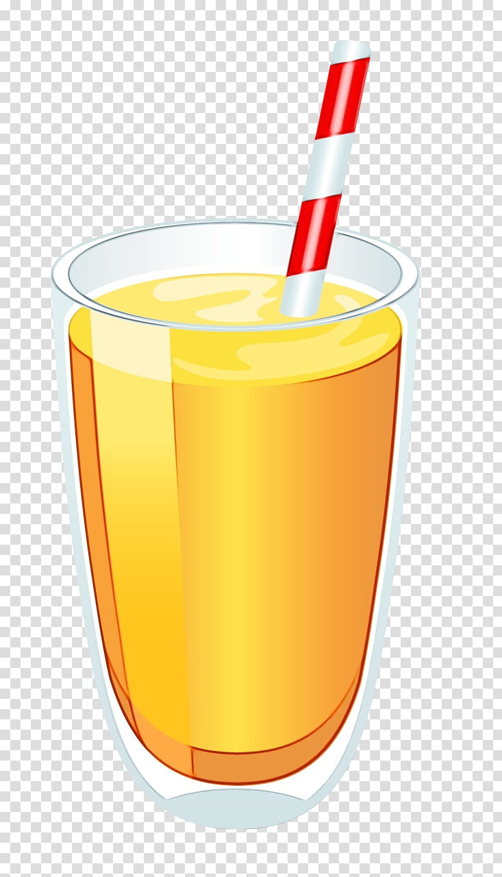 Straw, Orange Juice, Orange Drink, Smoothie, Cartoon, Fruit, Drawing, Nonalcoholic Beverage transparent background PNG clipart