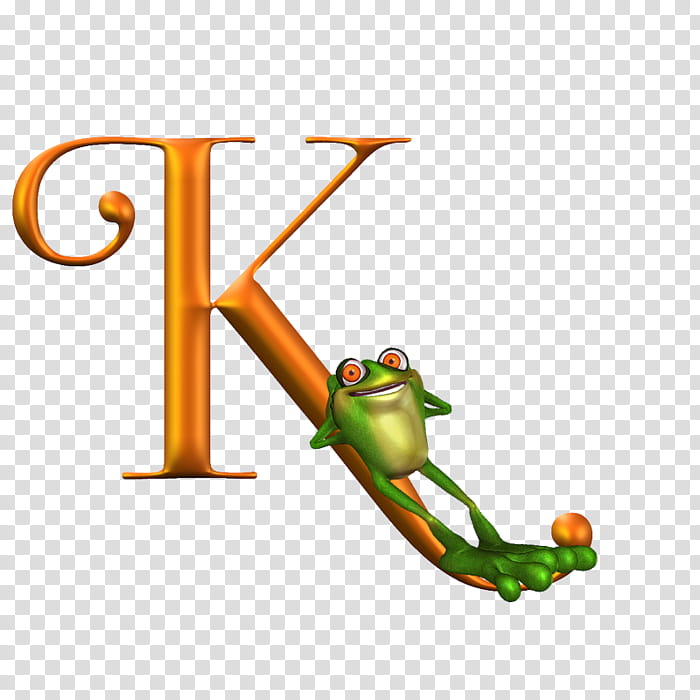 Frog, Letter, Alphabet, Decoupage, K, J, M, Latin Alphabet transparent background PNG clipart