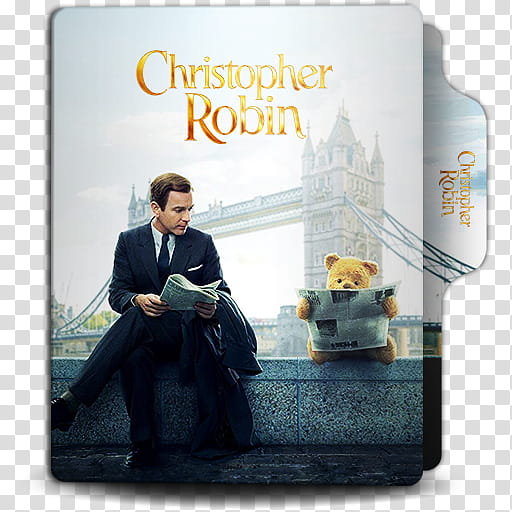 Christopher Robin  folder icons, Templates  transparent background PNG clipart