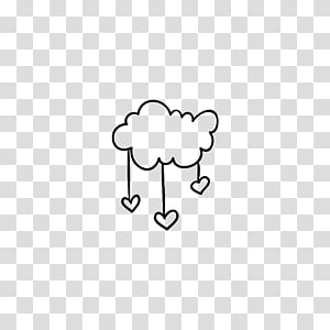 WATCHERS sakurashing, black and white abstract painting transparent background PNG clipart thumbnail