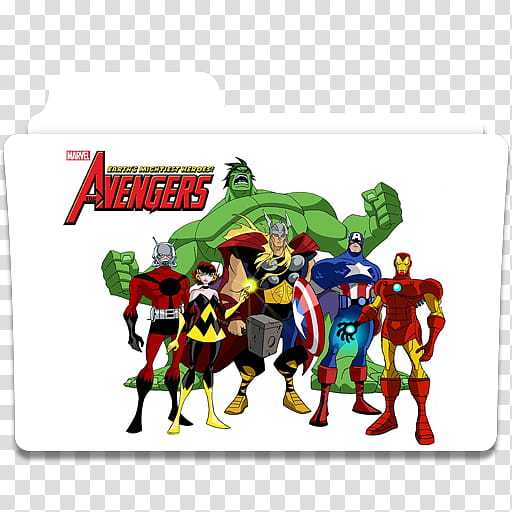 The Avengers Earth Mightiest Heroes Folder Icon, The Avengers Earth's Mightiest Heroes transparent background PNG clipart