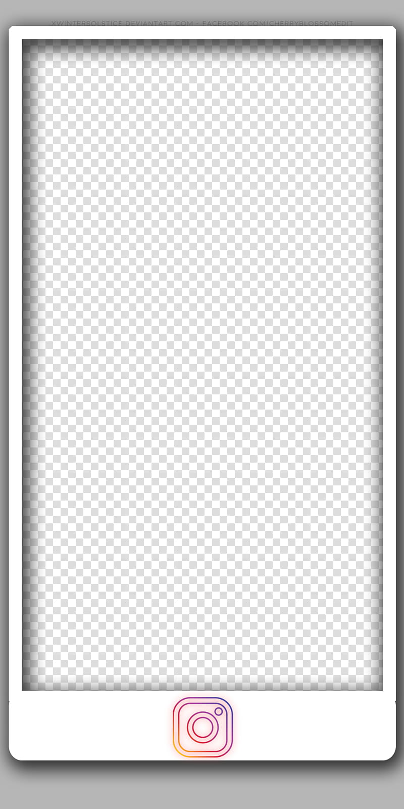 Instagram Instastories Template In Rectangular White Frame Art Transparent Background Png Clipart Hiclipart