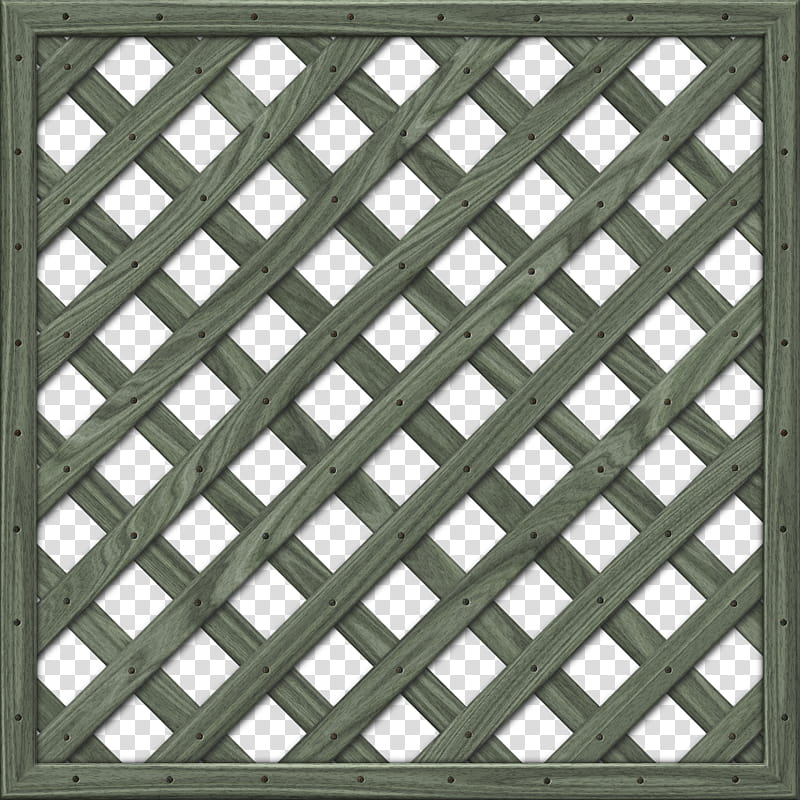 Lattice wood, square green wooden art transparent background PNG clipart