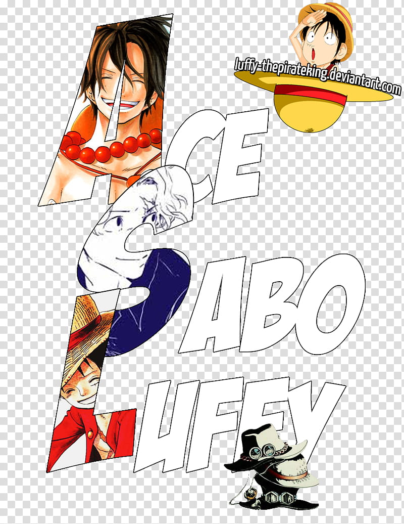 Ace Sabo Luffy transparent background PNG clipart