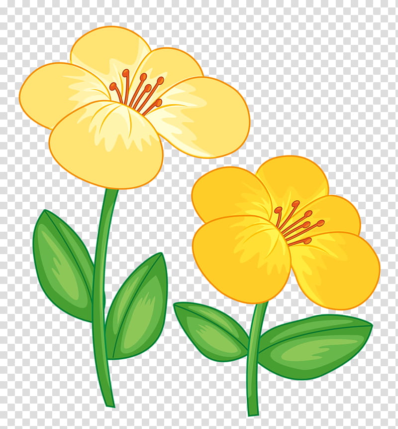 Drawing Of Family, Petal, Flower, Painting, Yellow, Plant, Pedicel, Herbaceous Plant transparent background PNG clipart