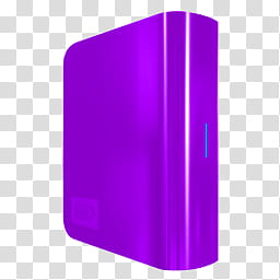 Western Digital Ext Hard Drive, WD-My-Book-Purple-Rashy transparent background PNG clipart