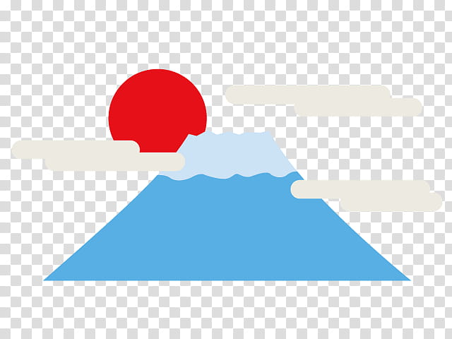 New Year Red, Mount Fuji, Train, Personal, Volcano, Mountaineering, Japan, Logo transparent background PNG clipart