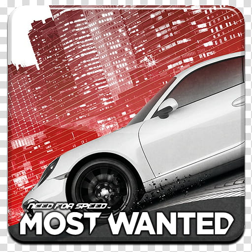 Need for Speed Most Wanted HQ DOCK ICON Logo, Need for Speed Most Wanted game transparent background PNG clipart