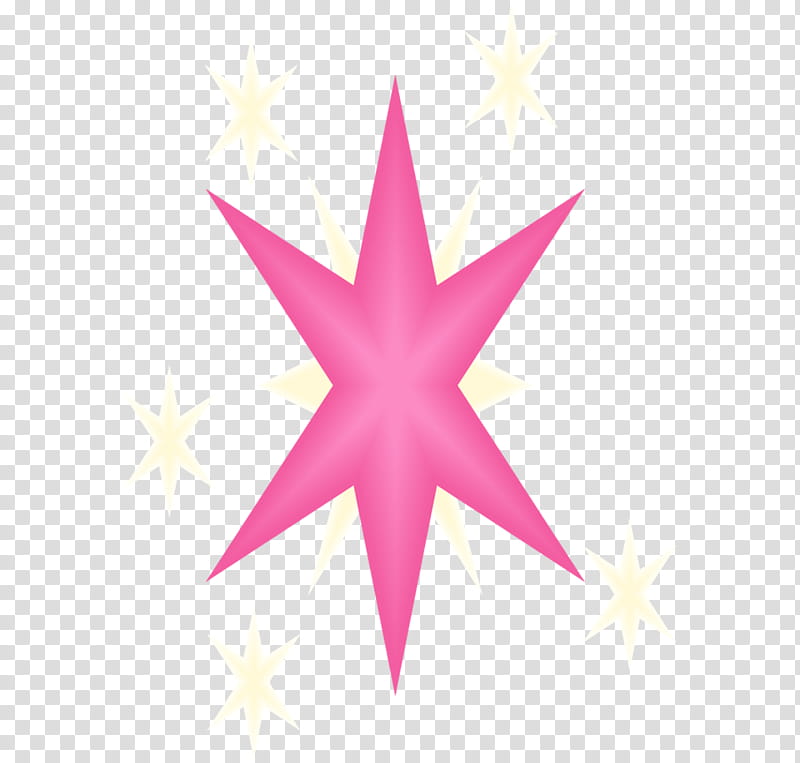 Cutiemarks  , pink star illustration transparent background PNG clipart