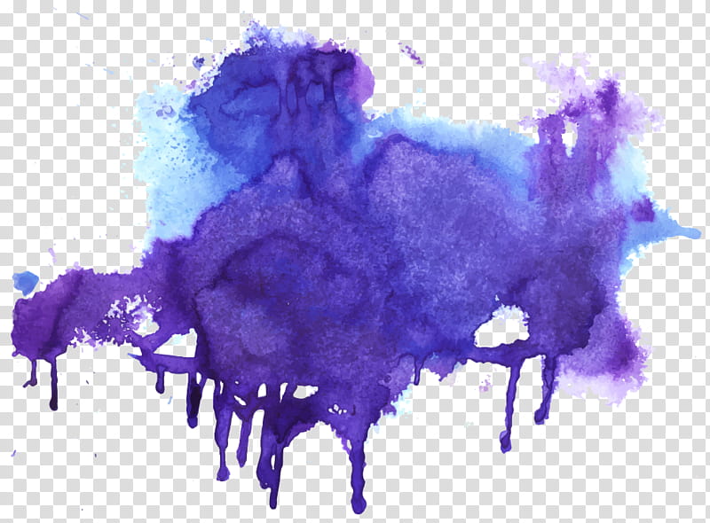 Watercolor Texture, Watercolor Painting, Drawing, Purple, Violet, Ink transparent background PNG clipart