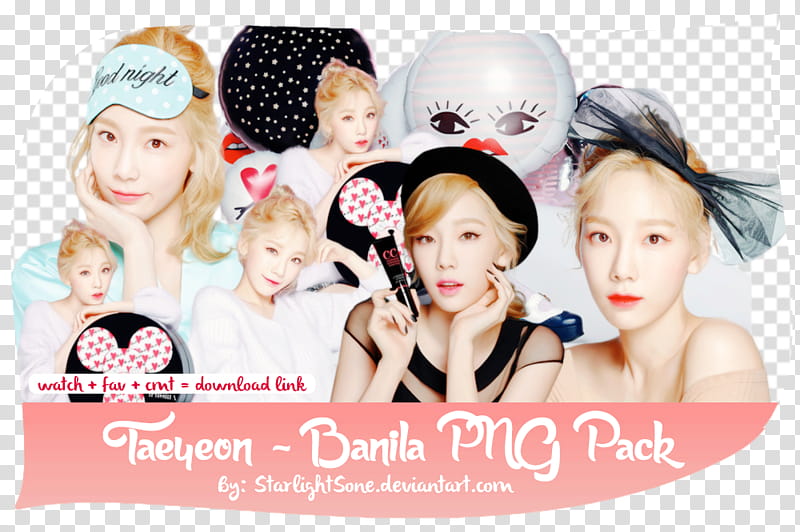 Taeyeon for Banila, Taeyon, Banila poster transparent background PNG clipart