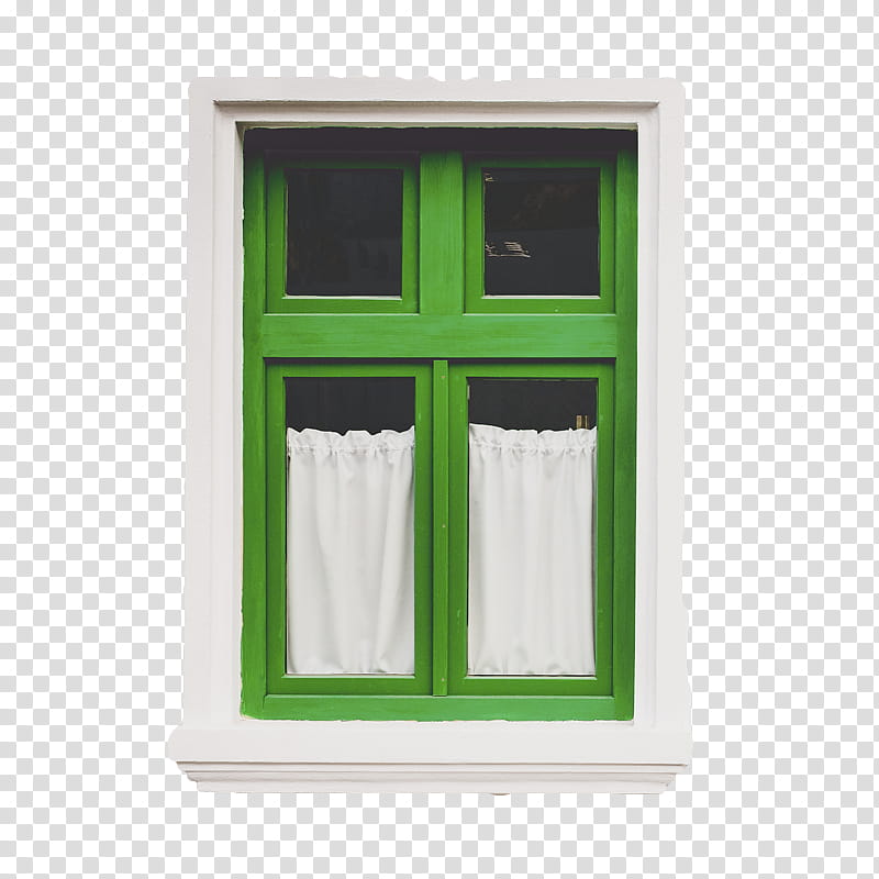 , green glass panel window transparent background PNG clipart