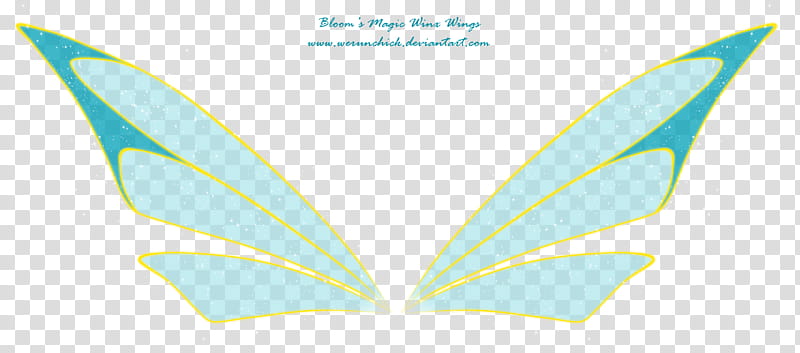 Bloom Magic Winx wings transparent background PNG clipart