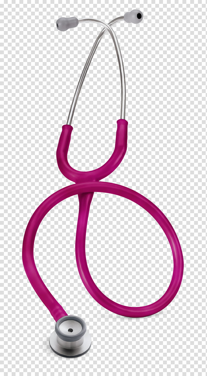 Stethoscope, Watercolor, Paint, Wet Ink, Littmann, Allheart, Littmann Classic Ii Pediatric Stethoscope, Medical Equipment transparent background PNG clipart