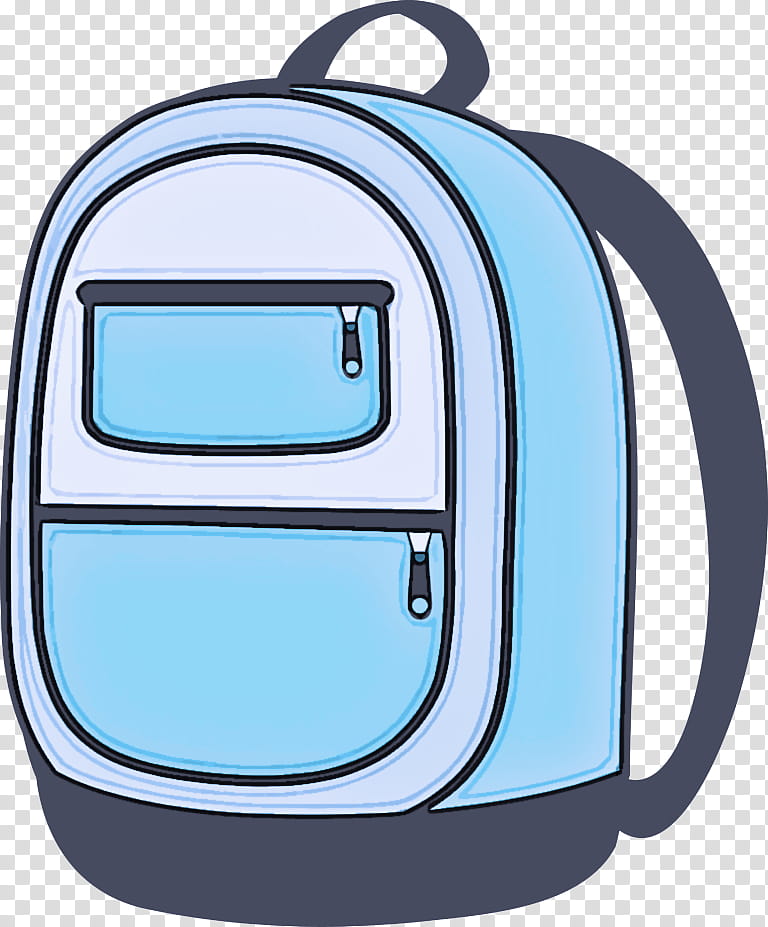 blue small appliance bag technology luggage and bags, Electronic Device transparent background PNG clipart