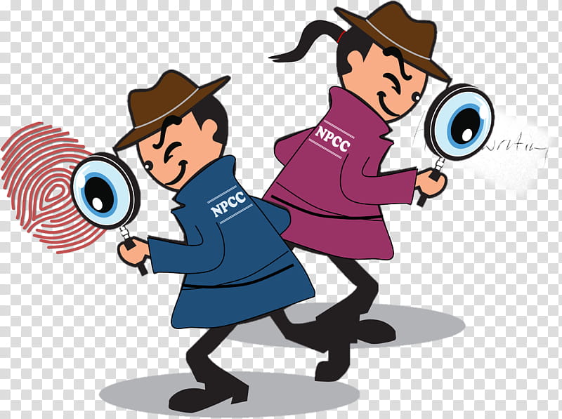 Girl Crime Scene Investigator Clipart