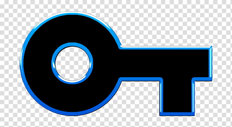key icon vpn icon, Electric Blue, Line, Logo, Symbol transparent background PNG clipart