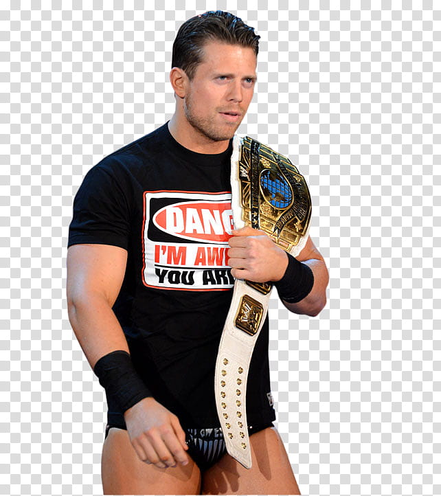 The Miz Intercontinental Championship transparent background PNG clipart