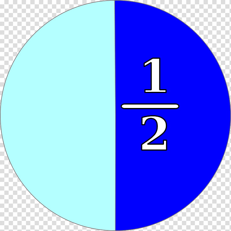 two blue half circle logo