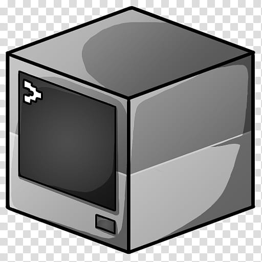 MineCraft Icon  , computer, grey CRT TV transparent background PNG clipart