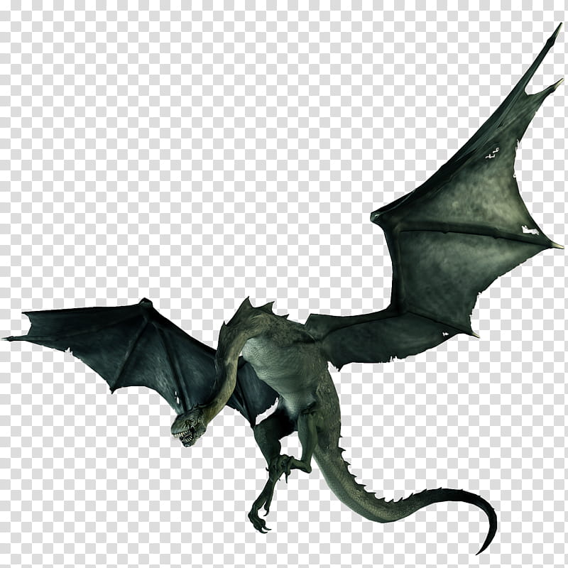 E S Nazgul I, flying green dragon illustration transparent background PNG clipart