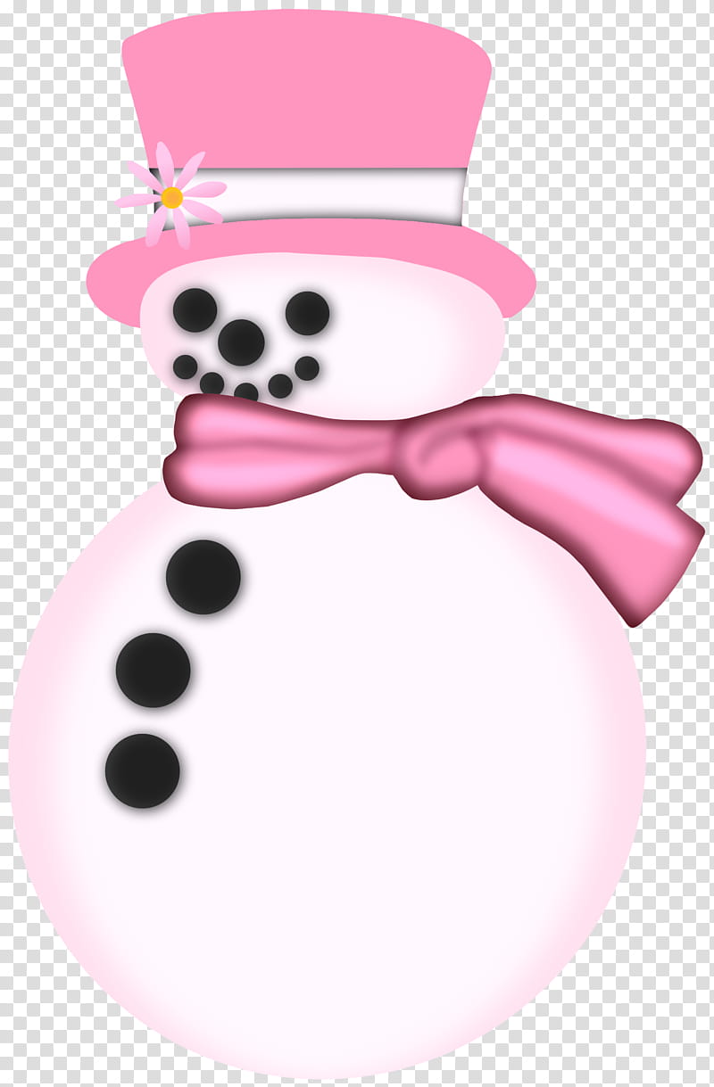 Christmas Hat Drawing, Snowman, Christmas Day, Pink, Color, Black transparent background PNG clipart