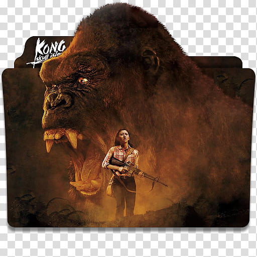 Kong Skull Island  Folder Icon , Kong Skull Island v transparent background PNG clipart