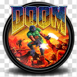 Mega GamesPack , Doom_ icon transparent background PNG clipart