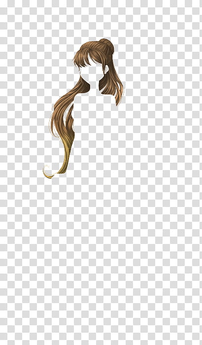 CDM nice to start , women's brown hair wig transparent background PNG clipart