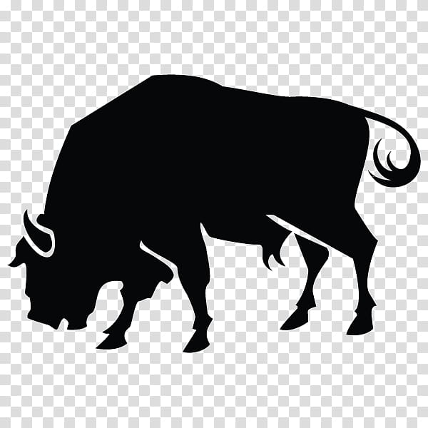 Family Silhouette, Bull, Horn, Bovine, Ox, Cowgoat Family, Snout, Bison transparent background PNG clipart