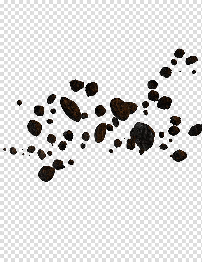 Asteroid Belts Mega , brown and black stone lot transparent background PNG clipart