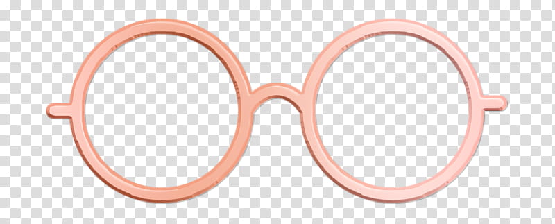 Essential Set icon Vision icon Eyeglasses icon, Eyewear, Pink, Personal Protective Equipment, Orange, Vision Care, Sunglasses, Peach transparent background PNG clipart