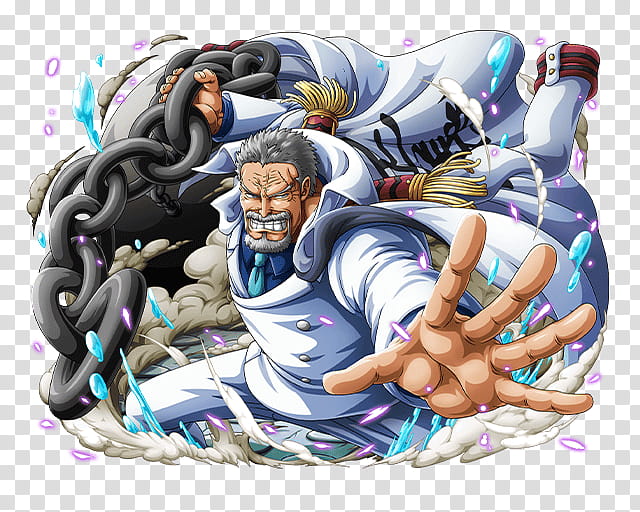 MONKEY D GARP MARINE VICE ADMIRAL transparent background PNG clipart