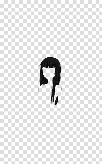 Bases Y Ropa de Sucrette Actualizado, women's black hair transparent background PNG clipart