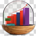 Sphere   the new variation, bar graph icon transparent background PNG clipart