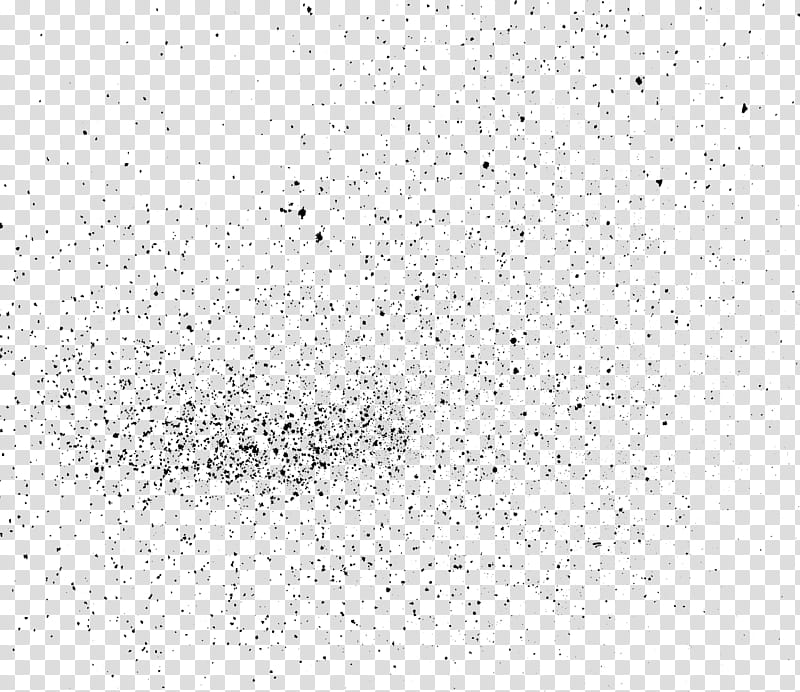 MZA Blood Splatter Brush Set , black and white floral textile transparent background PNG clipart