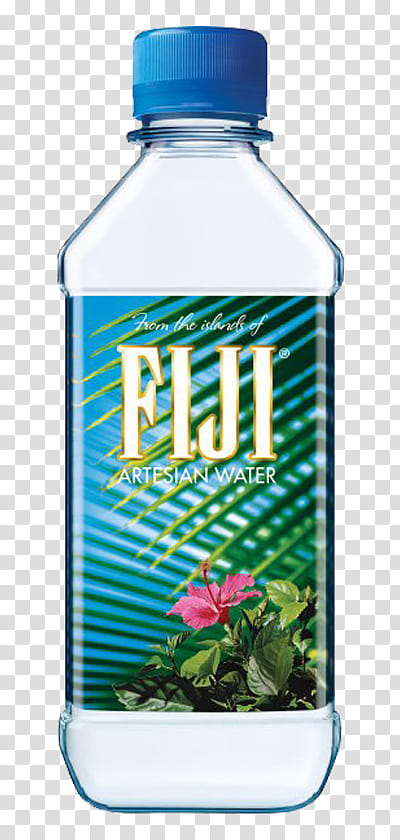 Plastic Bottle, Fiji Water, Water Bottles, Fizzy Drinks, Bottled Water, Fiji Natural Artesian Water, Liquid, Plant transparent background PNG clipart