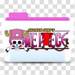 One Piece icon folder, Dossier Shoper, Shonen Jump's transparent background PNG clipart